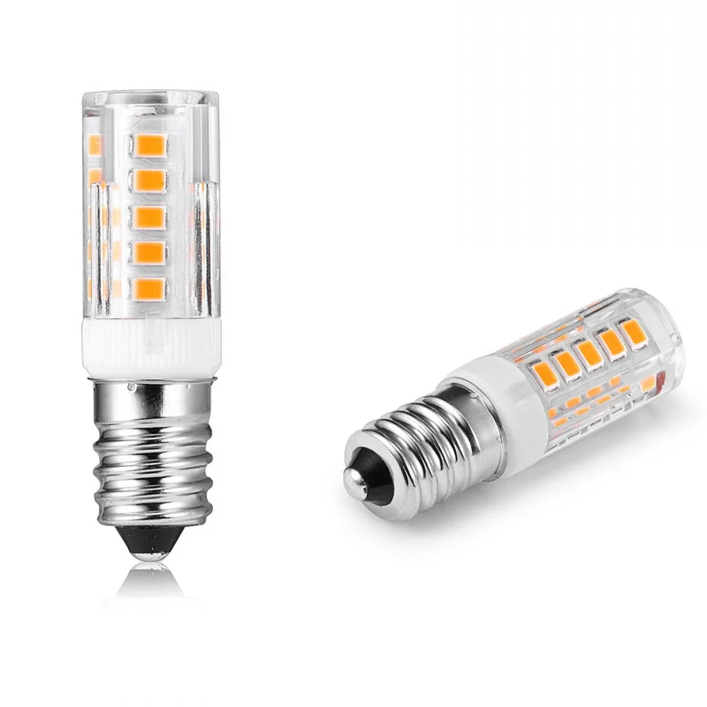 E14 LED Bulb 5W SMD2835 Ceramic Warm Cool White – 10 Pack LED Light Bulb Qme