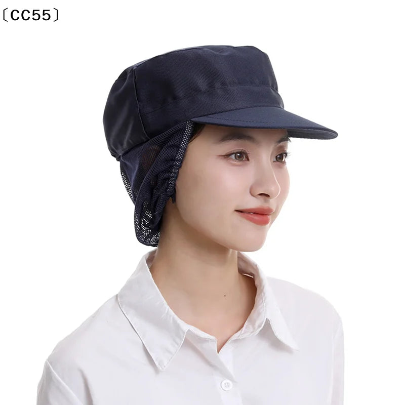 Dustproof Chef Hat – Unisex Food Service Work Cap Food Service Hat Qst