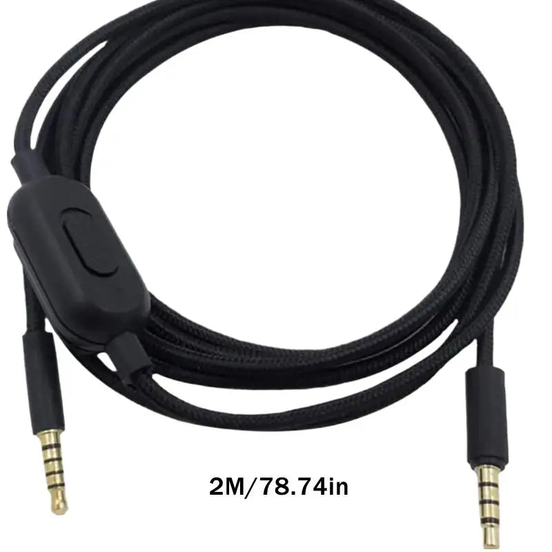 2M Replacement Cable for G233 G433 GPROX Gaming Headset Headset Replacement Cable Qme