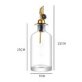 Glass Olive Oil Dispenser Bottle – Vinegar & Seasoning Oil Dispenser Bottle Qme 350ml