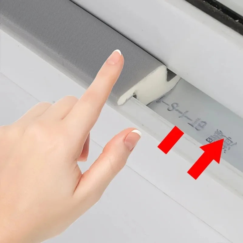 TPU Seal Strip for Sliding Windows & Doors – Windproof & Waterproof Door & Window Seal Strip Qme