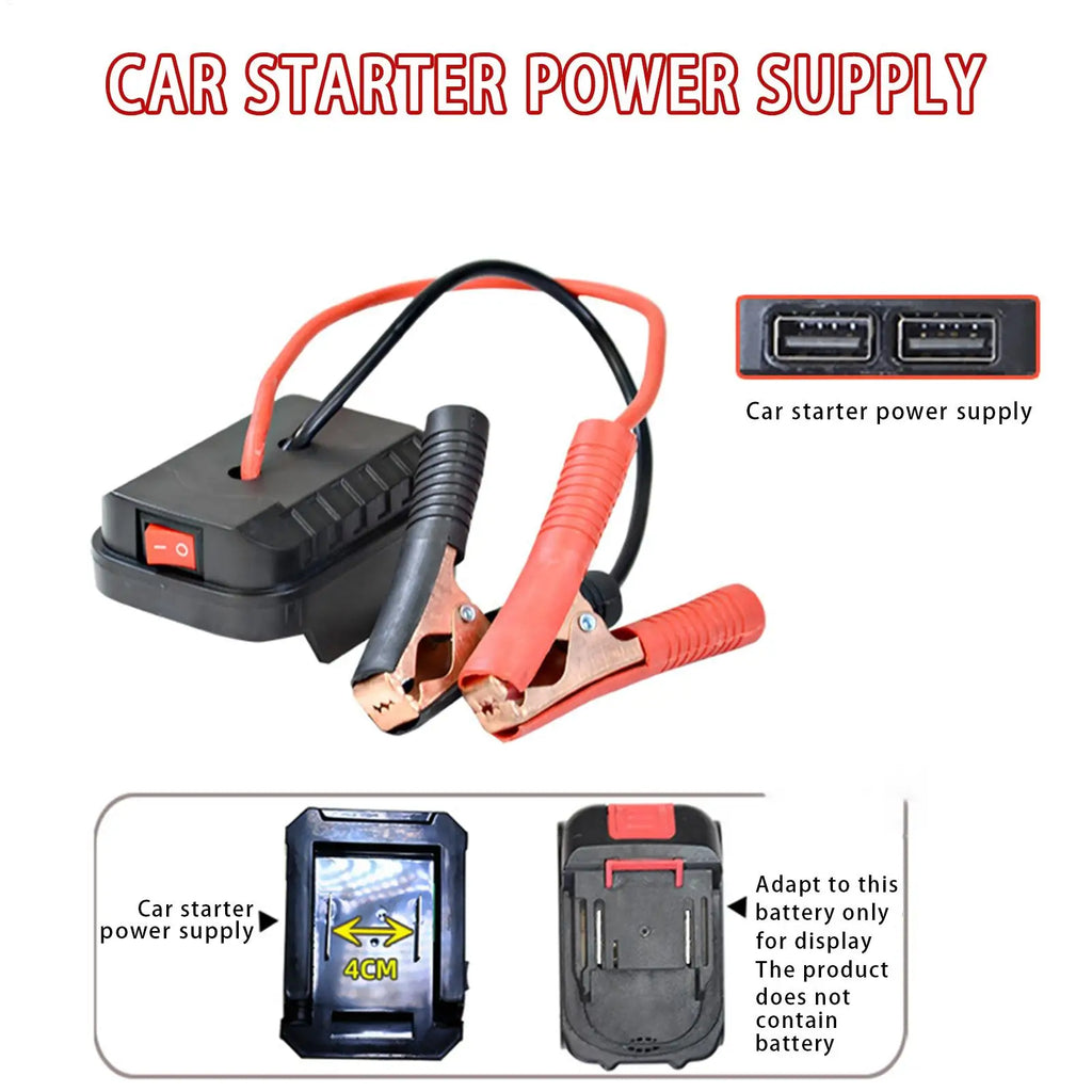 Portable Lithium Jump Starter Box | Quick Charging Car Booster Lithium Jump Starter Qme