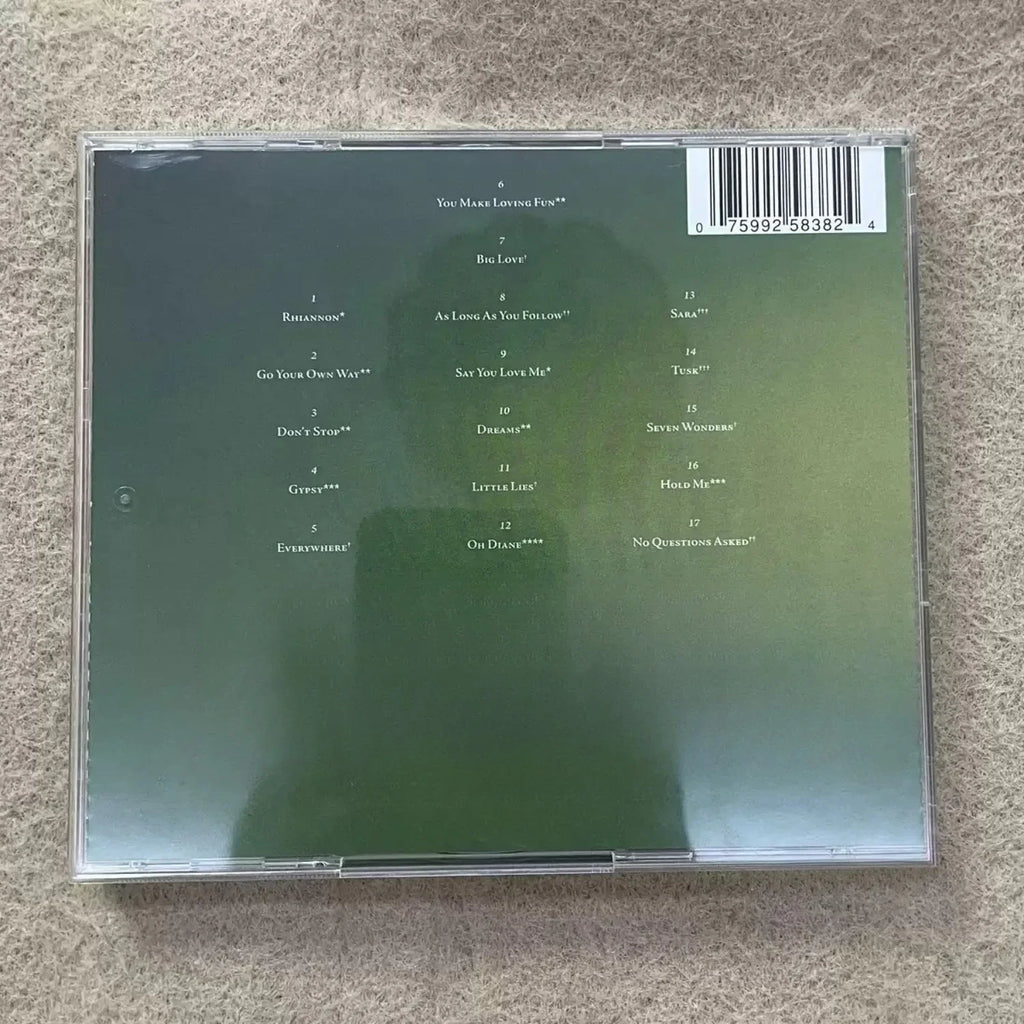 Classic Western Rock Greatest Hits CD – Gradient Green Edition Music CD Qme