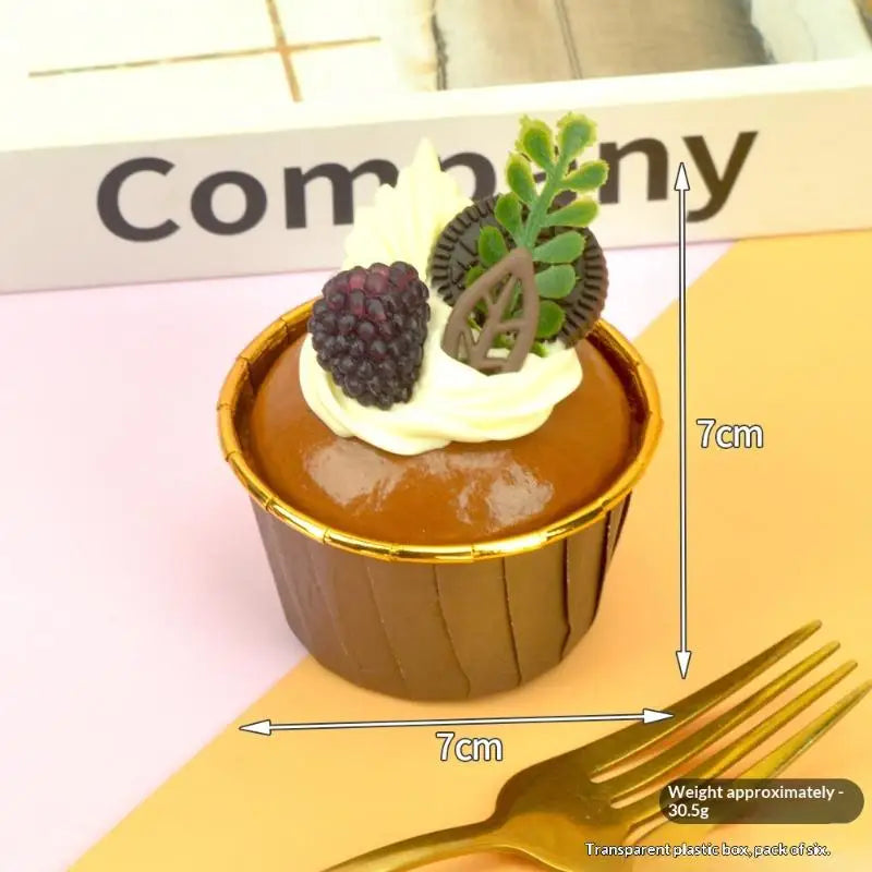 Fake Cake Simulation Prop – Realistic Food Model Decor Simulation Food Prop Qme A1