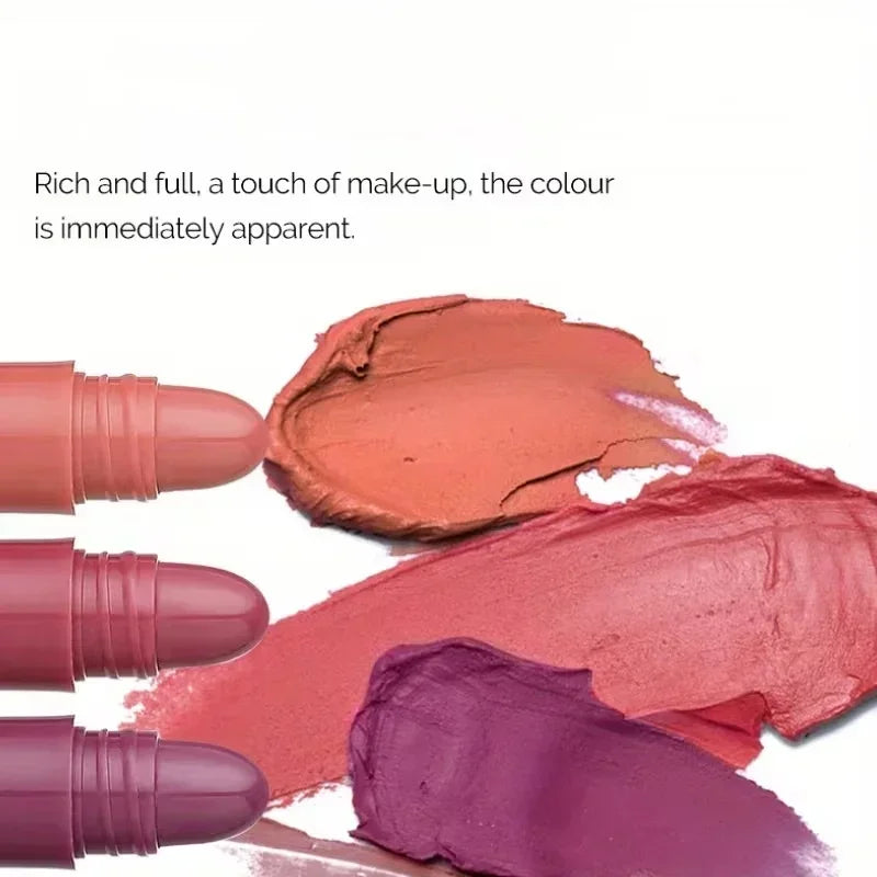 18-Color Mini Matte Lipstick Set – Long-Lasting Lip Gloss Kit Matte Lipstick Set Qme