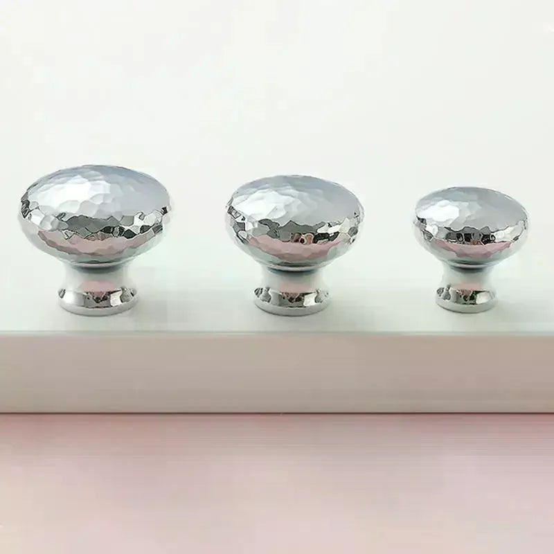 Brass Ball Cabinet Pull Handles – Hand-Forged Drawer Knobs Cabinet Pull Handles Qme