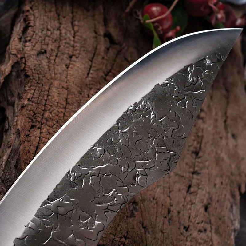 XUANFENG Forged Alloy Boning & Skinning Knife – 15cm Blade Boning Knife Qst