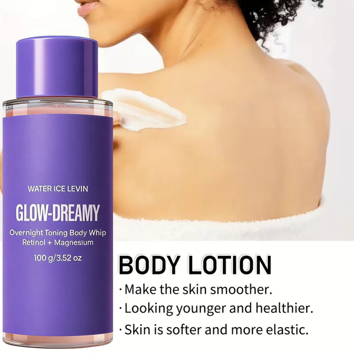Retinol Magnesium Overnight Body Whip – Collagen Lotion | Qme Overnight Body Lotion Qme