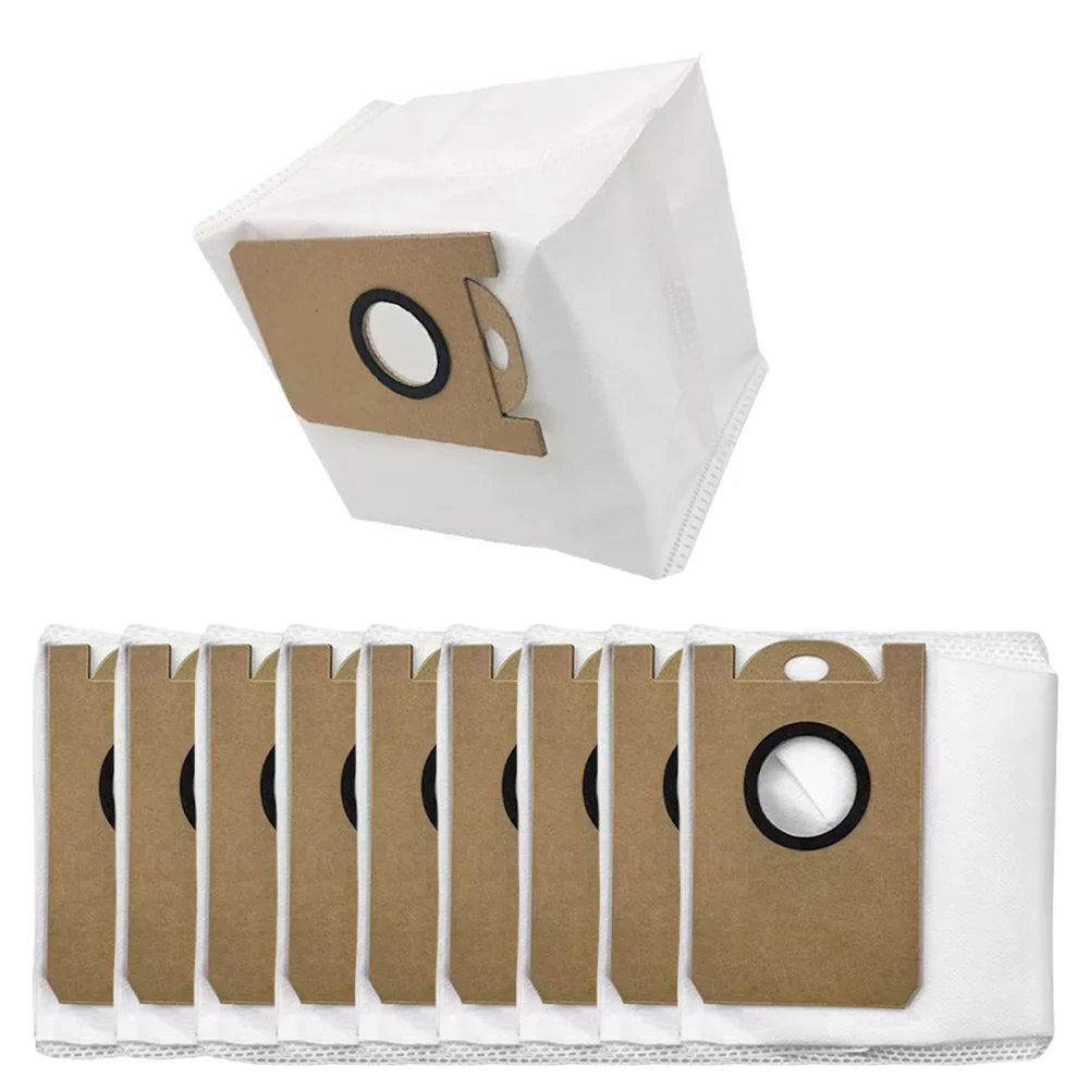 4-Pack Replacement Dust Bags for Teendow D10S MAX Vacuum Vacuum Dust Bags Qme