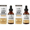 Lion's Mane Mushroom Liquid Drops 30ml – Vegan Non-GMO Extract Herbal Supplement Drops Qst 2 Bottles 60 ml