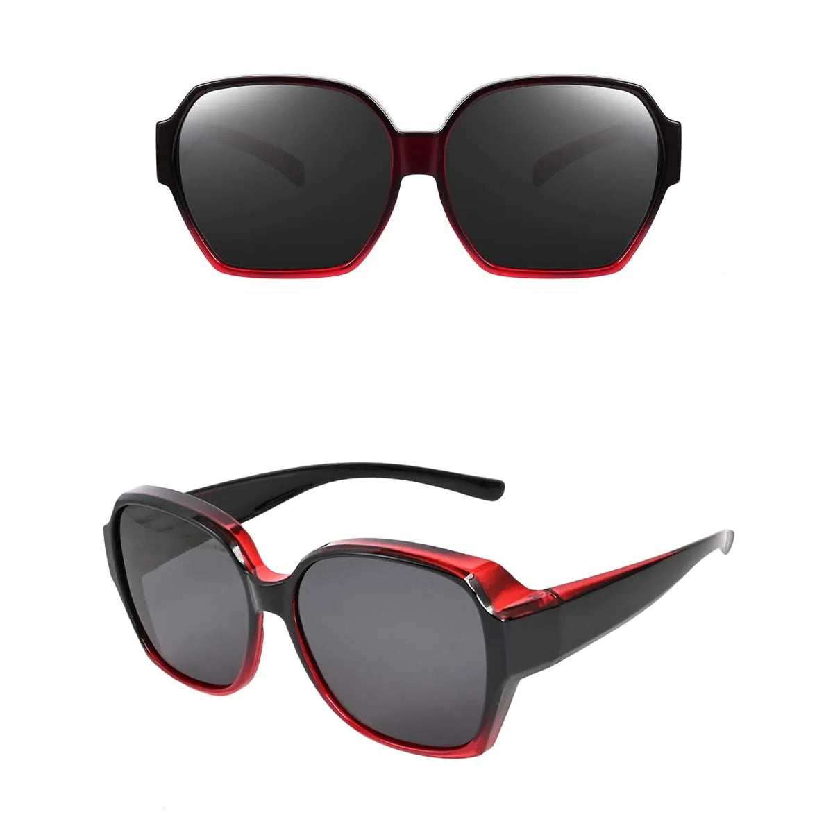 VOPHA T01 Retro Oversized UV400 Unisex Sunglasses Fashion Sunglasses Qst