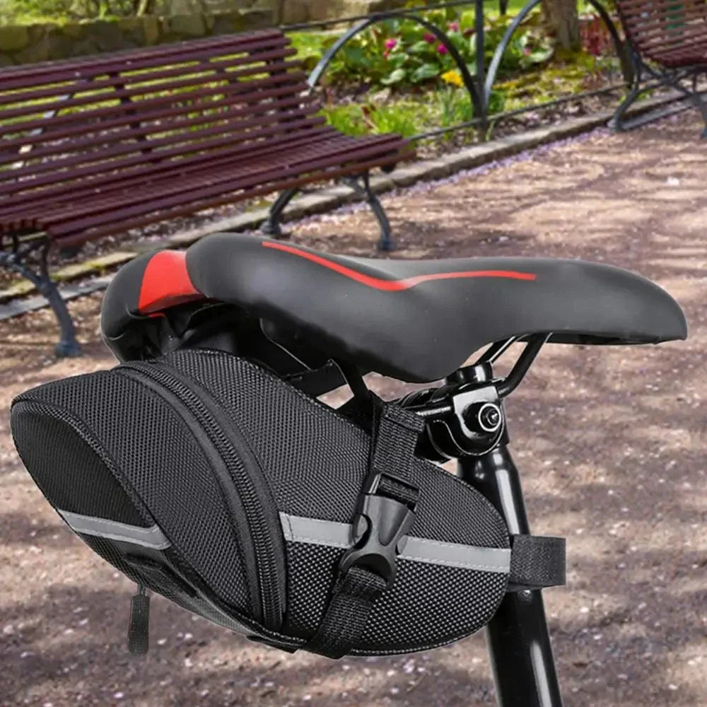 Waterproof Bicycle Saddle Bag – Universal Bike Tail Bag Bicycle Saddle Bag Qme
