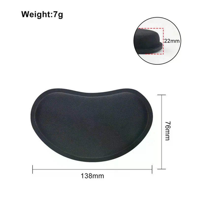 Silicone Mouse Wrist Rest Pad – Non-Slip Gaming & Office Support Wrist Rest Pad Qme