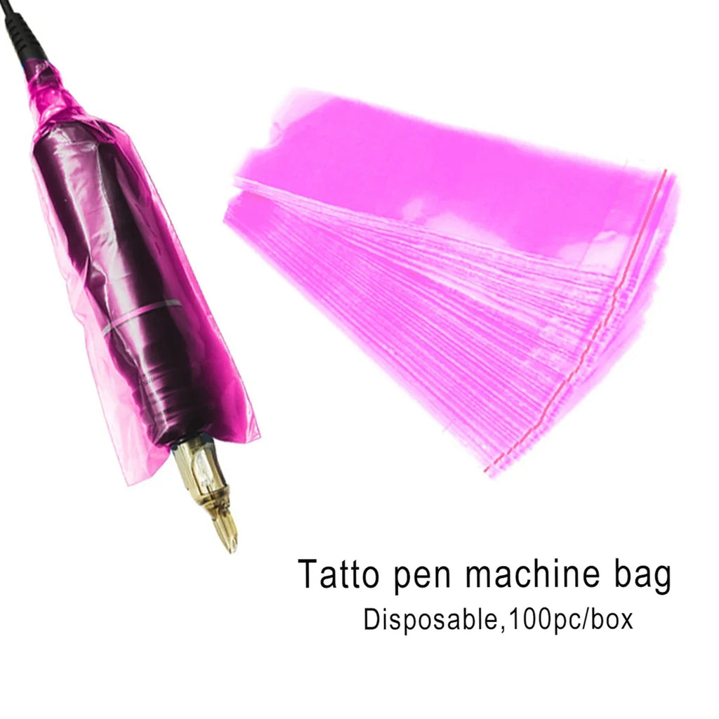 Large Disposable Tattoo Pen Covers – Machine Sleeve Protection Tattoo Machine Sleeve Qme
