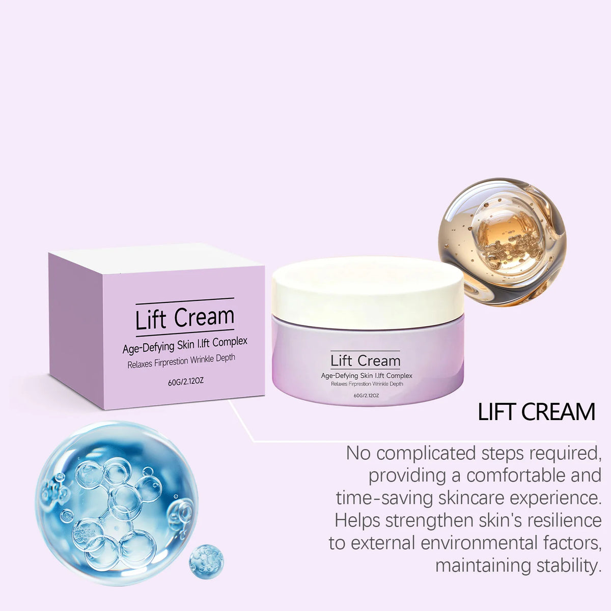 60g Firming Face Cream – Moisturizing, Lifting & Smoothing Firming Face Cream Qst