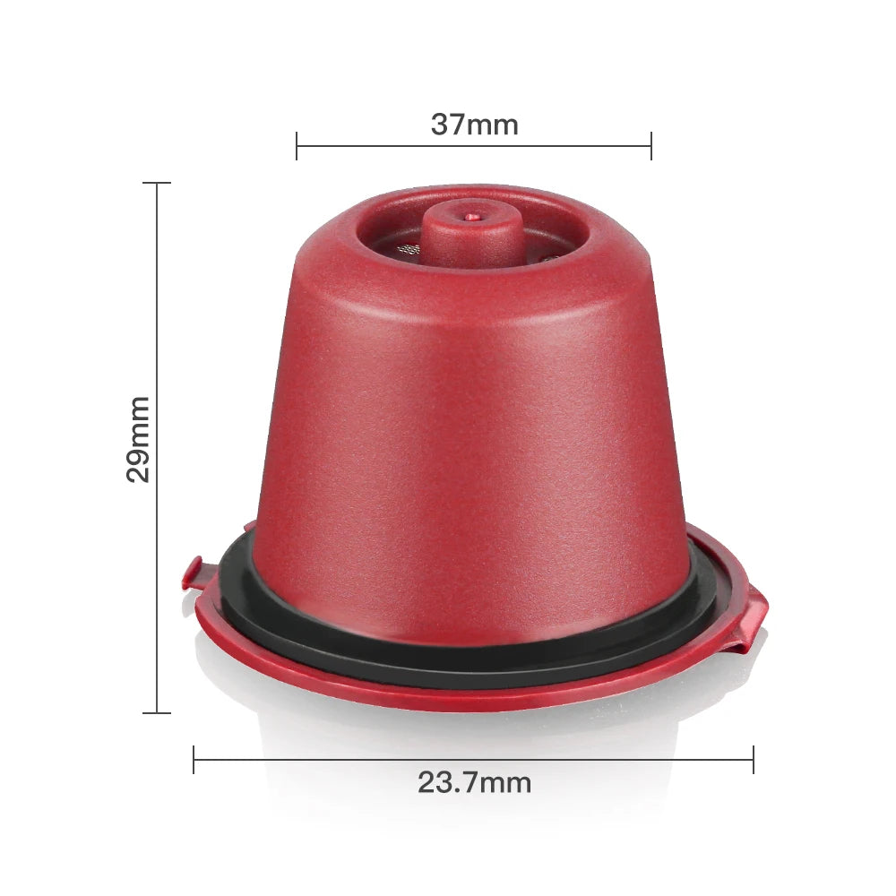 Refillable Reusable Nespresso Capsules with Spoon & Brush Reusable Coffee Pods Qst