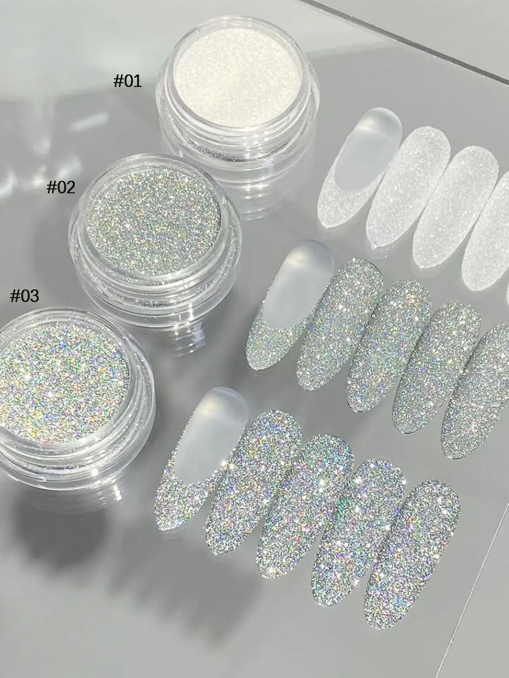 Rhinestone Nail Art Kit – White Laser DIY Charming Nails Nail Art Rhinestones Qme