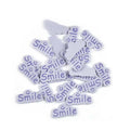 Smile Embossed Leather Sewing Labels for Clothes & DIY Crafts Leather Sewing Labels Qme 5