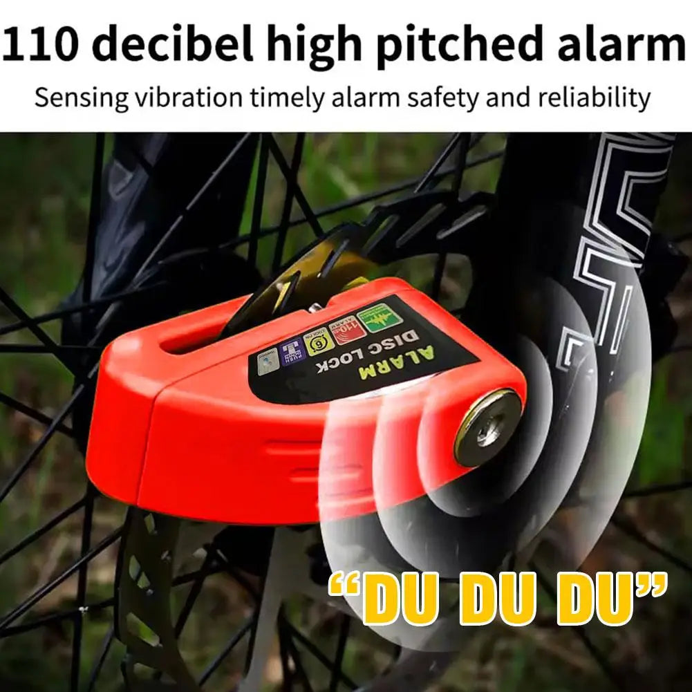 Motorcycle Disc Brake Alarm Lock | Anti-Theft Padlock – Qme Disc Brake Alarm Lock Qme
