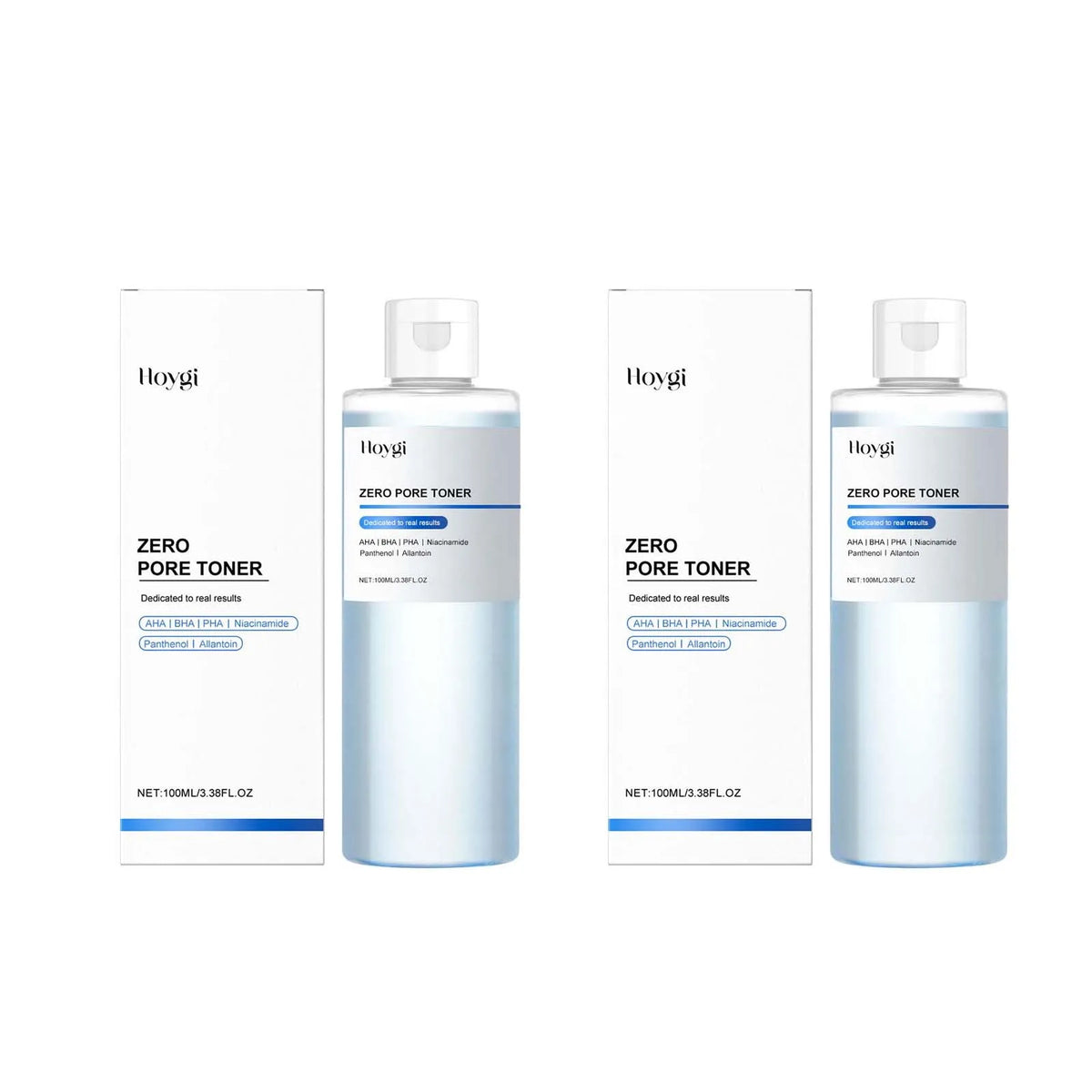Exfoliating Hydrating Toner – Brighten, Smooth & Refine Pores Exfoliating Skin Toner Qme 2 x 100ml Boxed