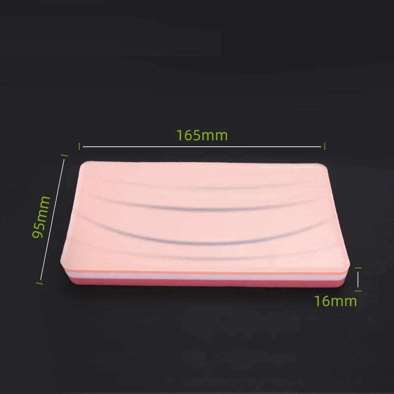 Lifelike Suture Training Pad – Rubber Practice Skin Model Suture Training Pad Qme