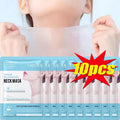 Hyaluronic Acid Collagen Neck Mask 10pcs – Firming & Moisturizing Neck Mask Qst Default Title