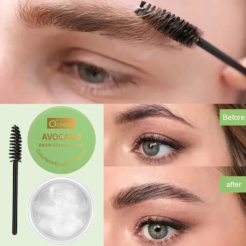 Qme 3D Eyebrow Styling Gel – Waterproof & Long-Lasting Eyebrow Styling Gel Qme