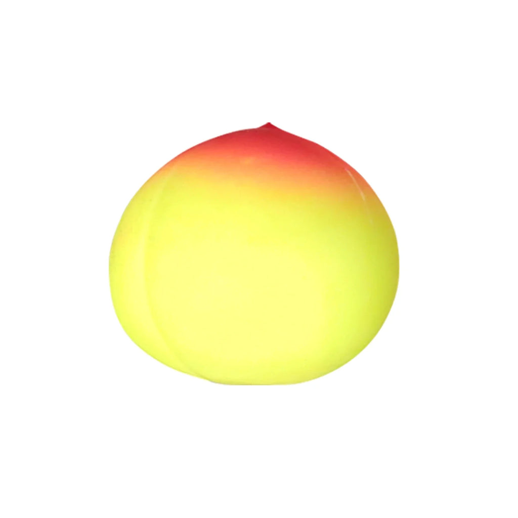 Realistic Fake Peach Slow-Rising Sensory Squeeze Toy Slow-Rising Squeeze Toy Qme Yellow One Size