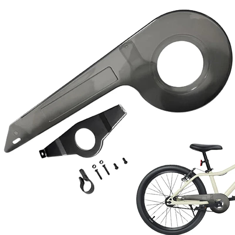 Kids Bike Chain Guard Cover 32-36 Teeth Universal Fit Bike Chain Guard Qme