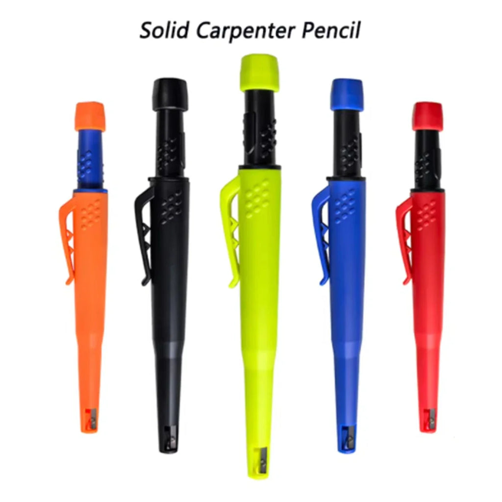 Carpenter Mechanical Pencil with Refills & Built-In Sharpener Mechanical Pencil Qme