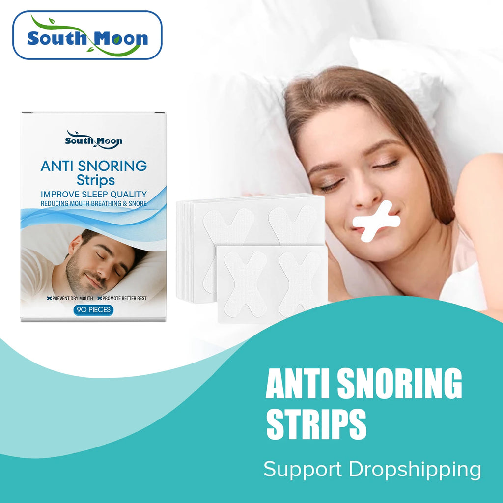 South Moon Mouth Tape – Better Nose Breathing & Sleep Sleep Breathing Strip Qst