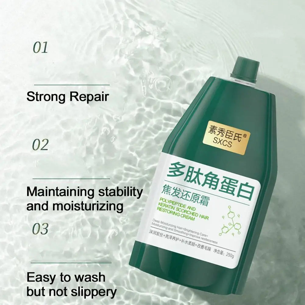 Qme X3 Polypeptide Keratin Deep Conditioner Hair Mask 250g Keratin Hair Mask Qme