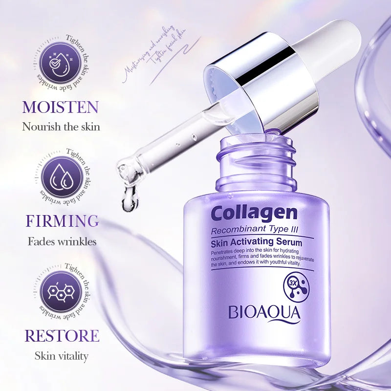 Qme Instant Firming Face Serum – Lifting & Fine Line Smoother Anti-Aging Face Serum Qme