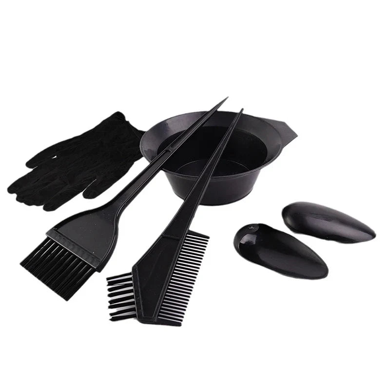 Home Salon Hair Coloring Kit – Comb, Bowl, Brush & Earcap Hair Coloring Kit Qme