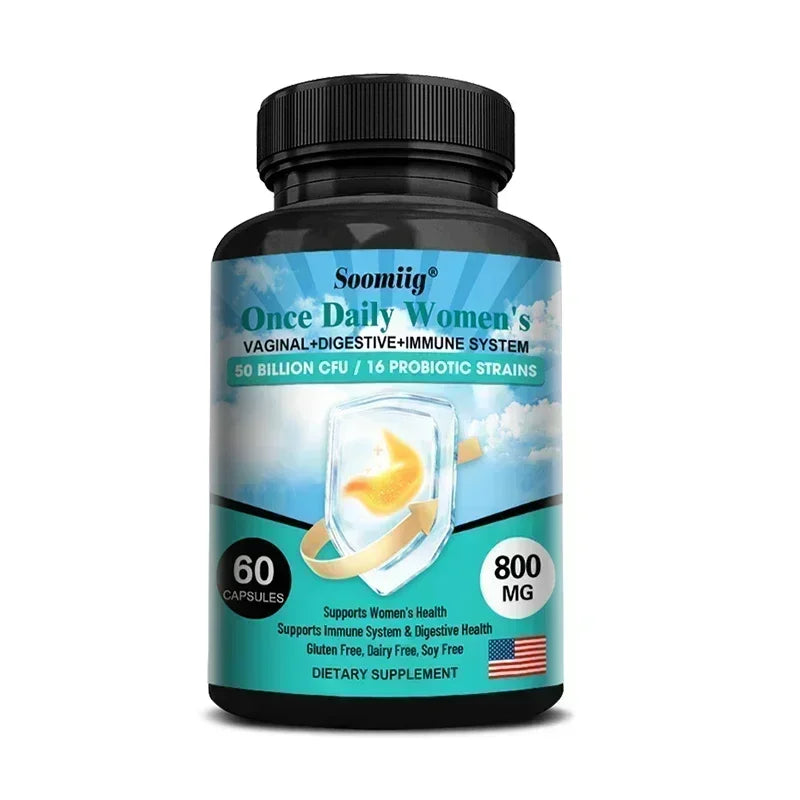 ZENVITALIZE Women's Probiotics 50 Billion CFU – 16 Strains Probiotic Supplement Qst 60 count-1 bottle