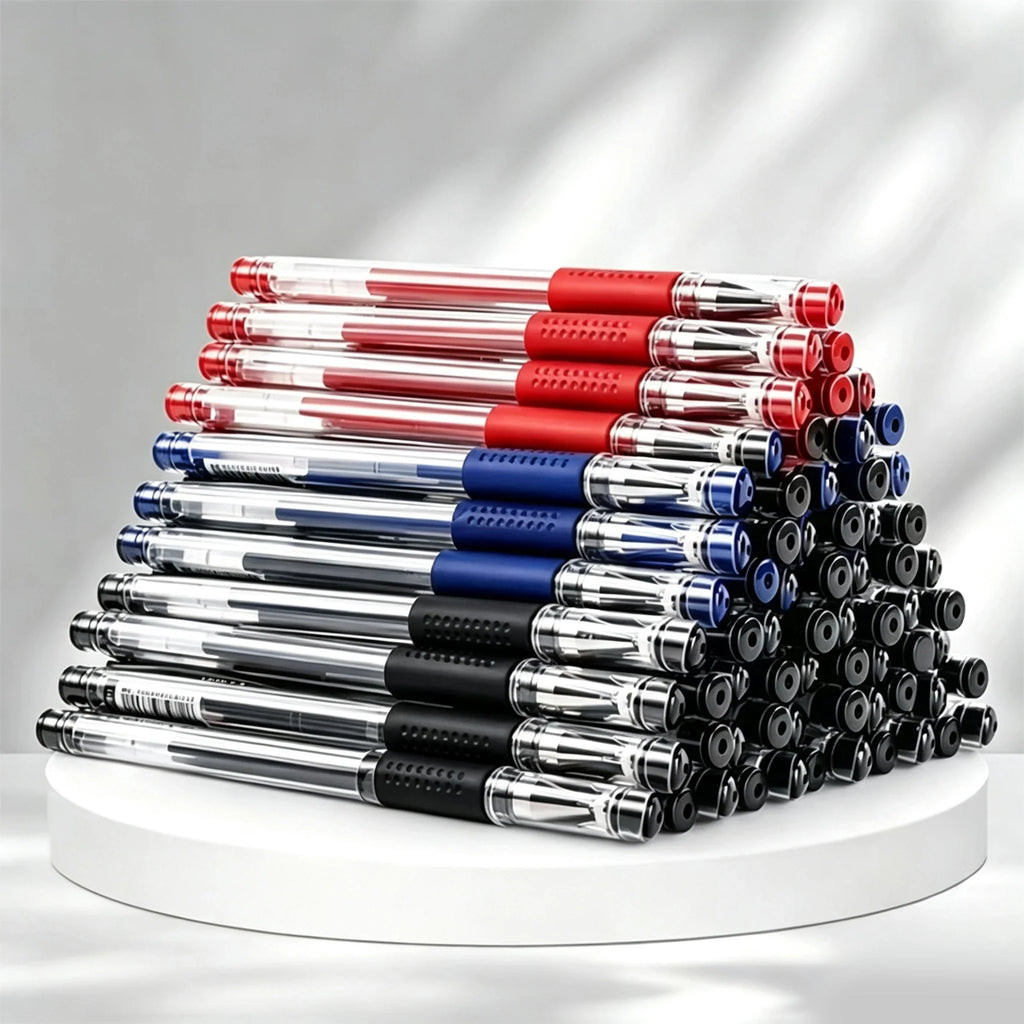 20-Pack Minimalist Gel Rollerball Pens – Smooth Writing Gel Rollerball Pens Qme