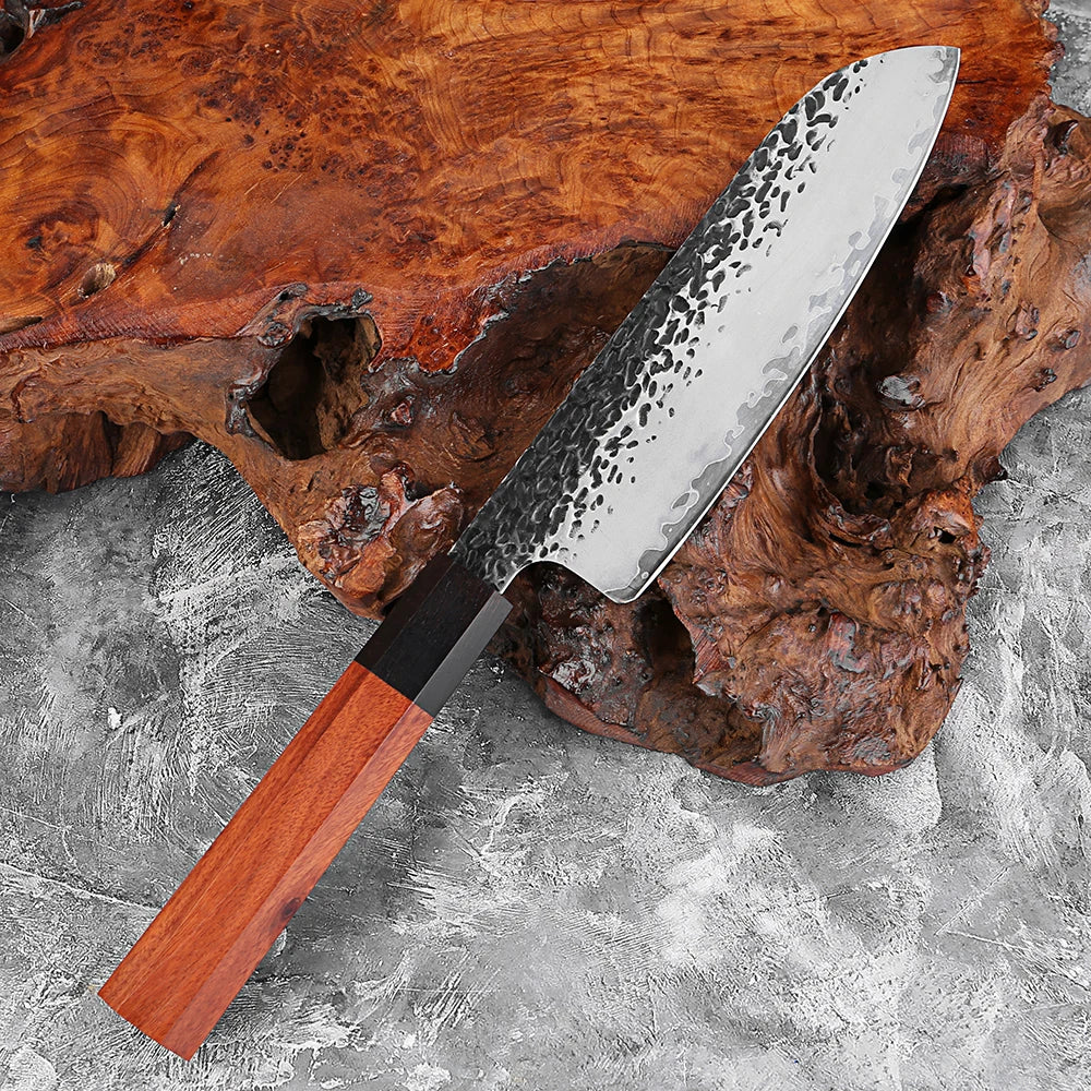 XITUO Kitchen Knife Set – Santoku, Nakiri & Utility Knives Kitchen Knife Set Qst