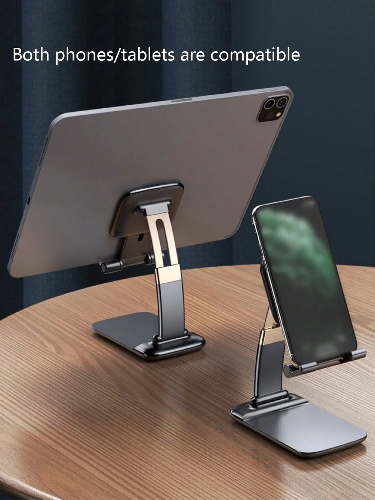 Adjustable Lazy Folding Stand – Compact Portable Holder Folding Stand Qme