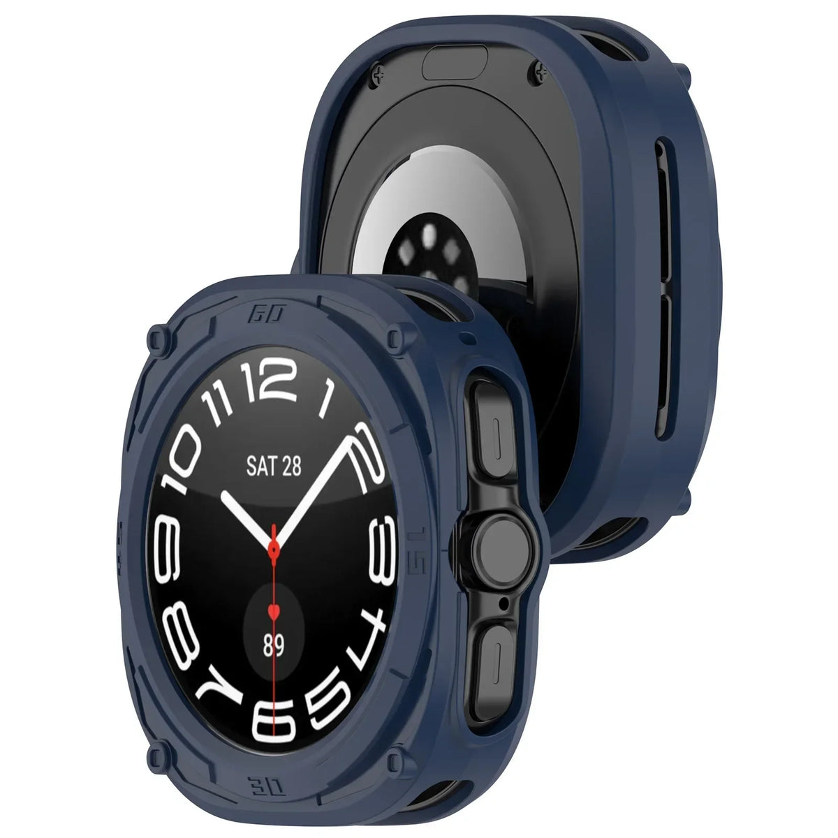 Soft TPU Case for Samsung Galaxy Watch 7 Ultra | Cover Shell Smartwatch Protective Case Qme MidU