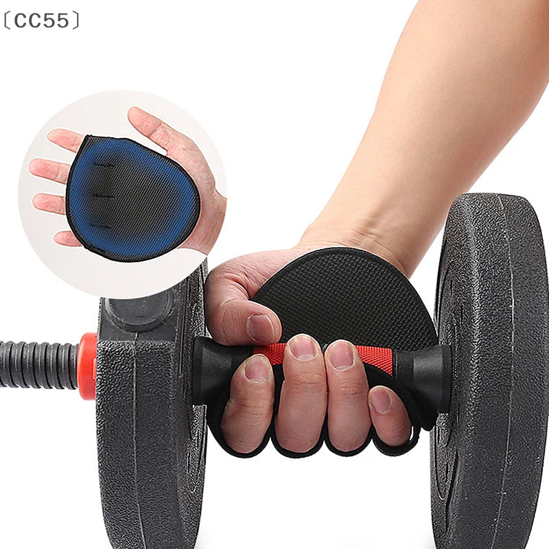 Four-Finger Weightlifting Gloves – Anti-Slip Gym Hand Protector Weightlifting Gloves Qst