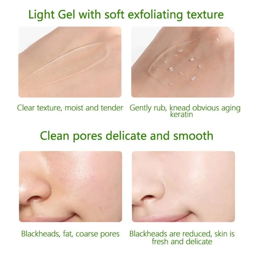 Brightening Herbal Extract Exfoliating Facial Scrub Gel | Qme Facial Exfoliating Scrub Qme