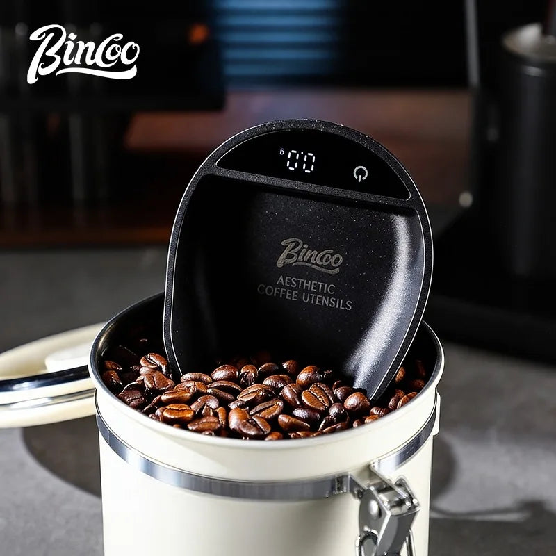 BINCOO Mini Digital Coffee Scale with Bean Weighing Tray Digital Coffee Scale Qst Default Title