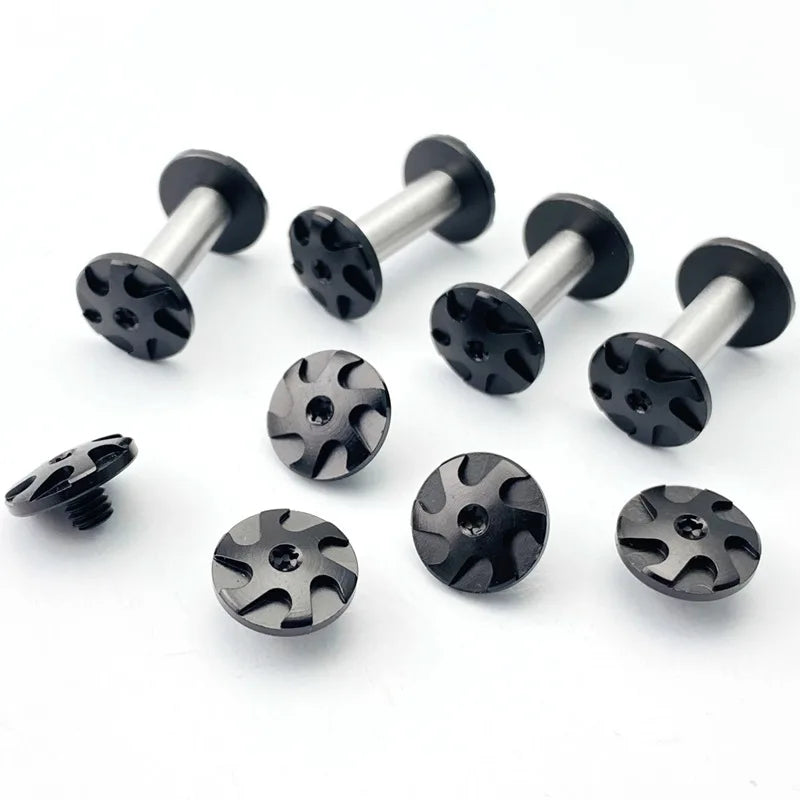 10 Sets Stainless Steel DIY Knife Handle Screws – M4 Bolts Knife Handle Screws Qst