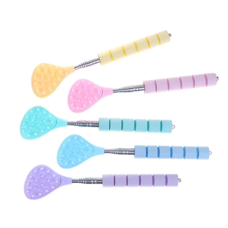 Extendable Cactus Back Scratcher & Acupressure Massage Stick Back Scratcher Massager Qme
