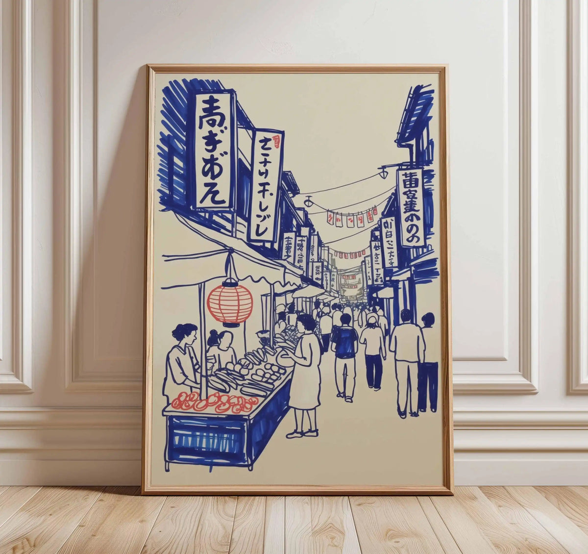 Japanese Crane Vintage Ukiyo-e Canvas Wall Art Print Canvas Wall Art Qst HW20225-01 30x40cm Unframed