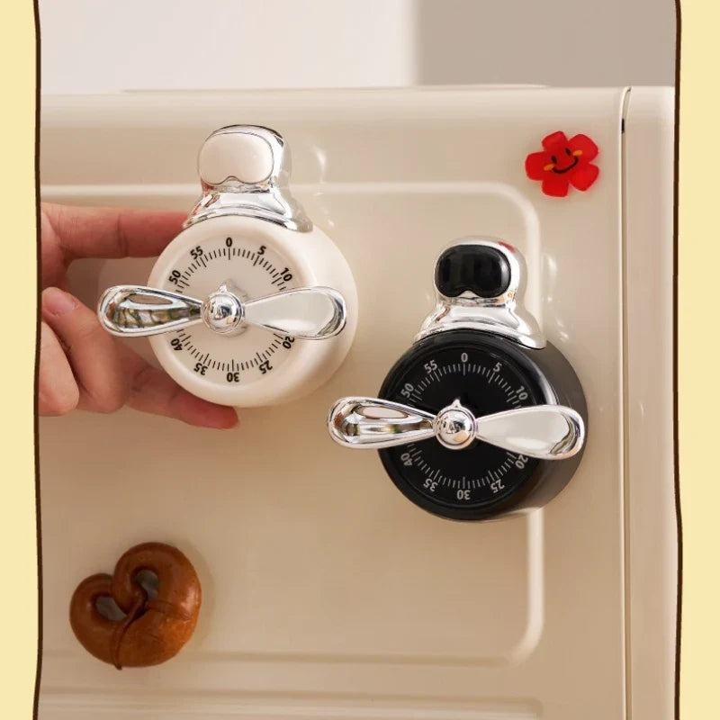 Magnetic Mechanical Kitchen Timer – Cooking & Baking Countdown Mechanical Kitchen Timer Qme