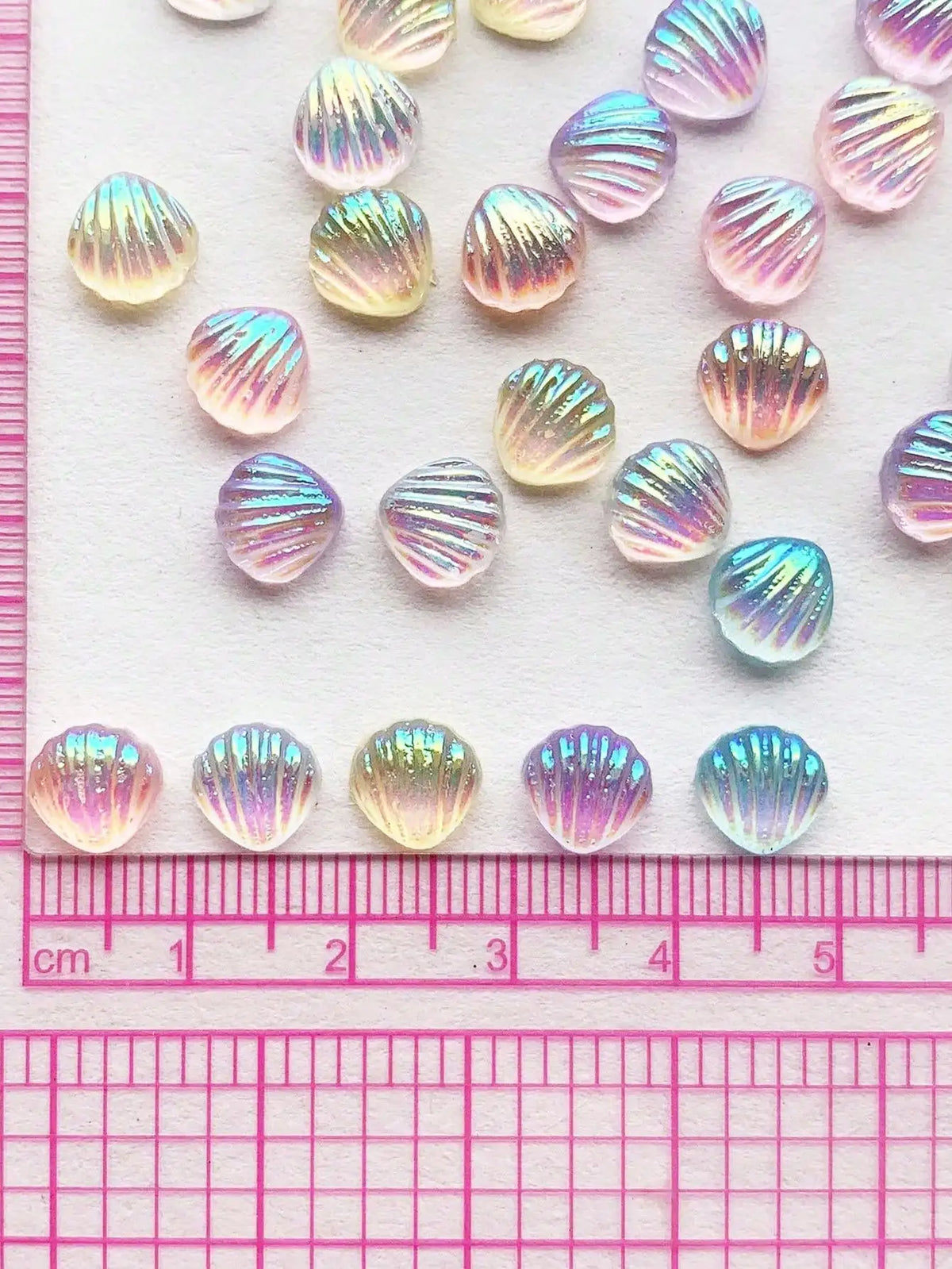 Ocean Sea Star Shell 3D Nail Art Decorations 50pcs | Qme 3D Nail Decorations Qme