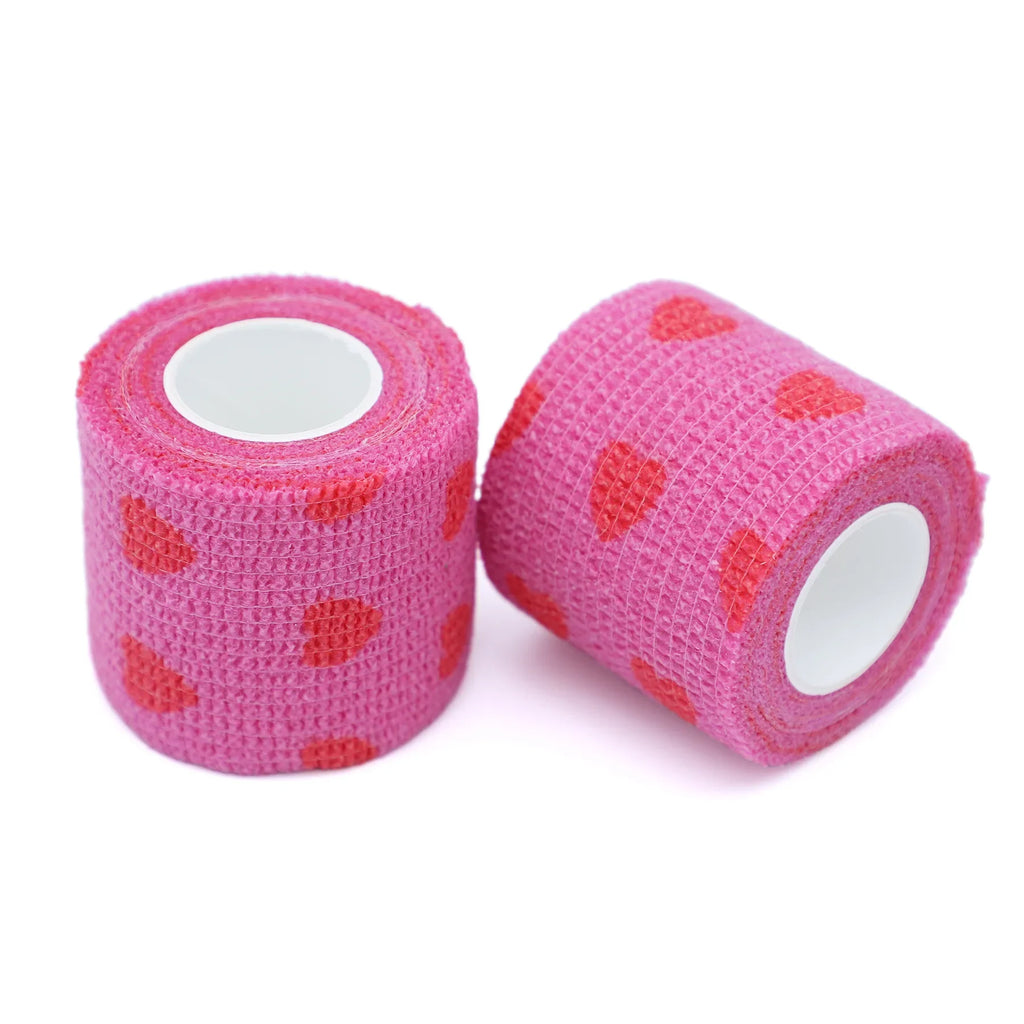 Self-Adhesive Non-Woven Bandage Wrap – Tattoo Grip Cover Tape Bandage Wrap Tape Qme