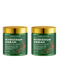 Magnesium Cream with Chamomile & Lavender – Non-Greasy Moisturizer Body Moisturizer Cream Qme green 100g