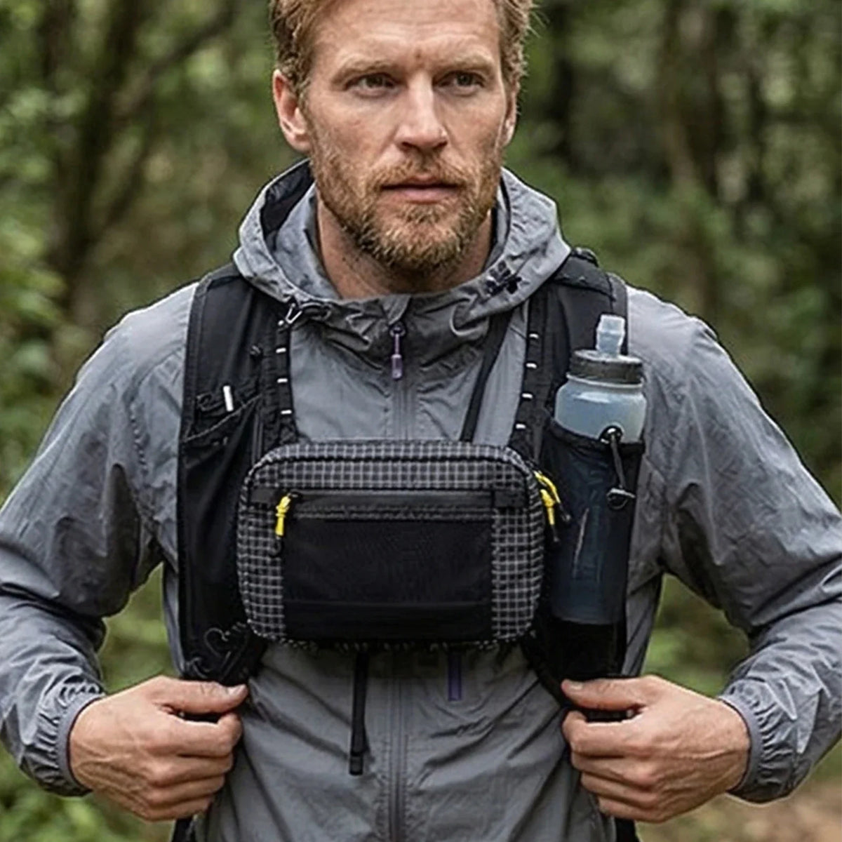 Ultralight Hiking Waist Side Pocket | Adjustable Strap Hiking Waist Pocket Qme